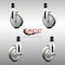 Service Caster 5 Inch 316SS Gray Poly Swivel 1-7/8 Inch Expanding Stem Caster Brake SCC, 2PK SCC-SS316EX20S514-PPUB-2-TLB-2-178 - alternate 5